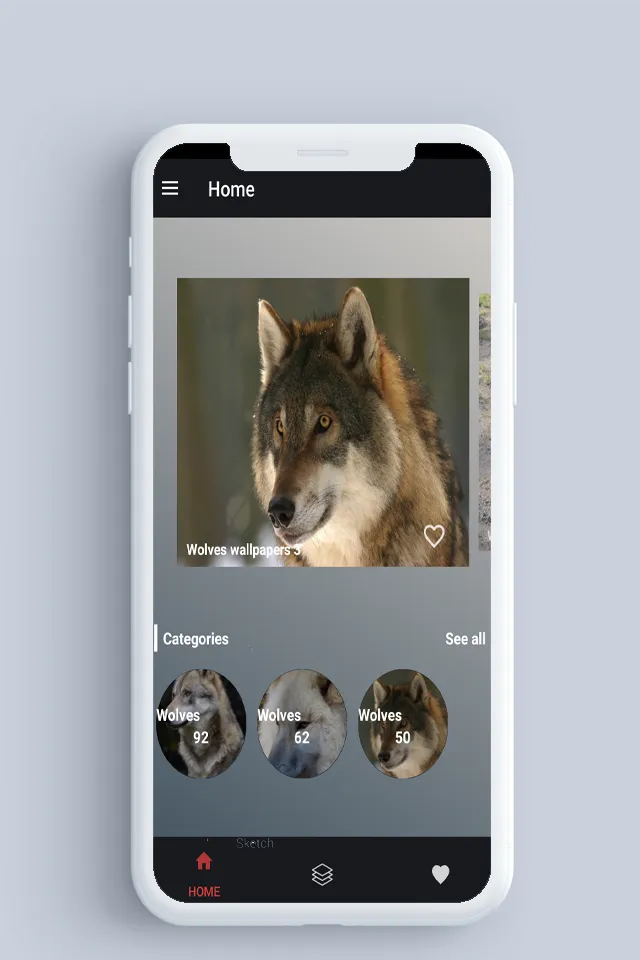 Wolf wallpaper | Indus Appstore | Screenshot