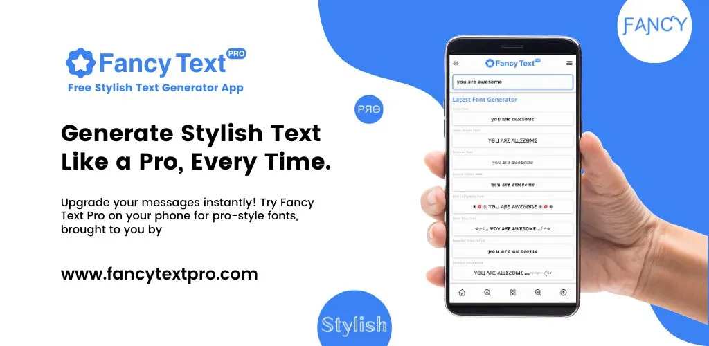 Stylish Font & Fancy Text Pro | Indus Appstore | Screenshot