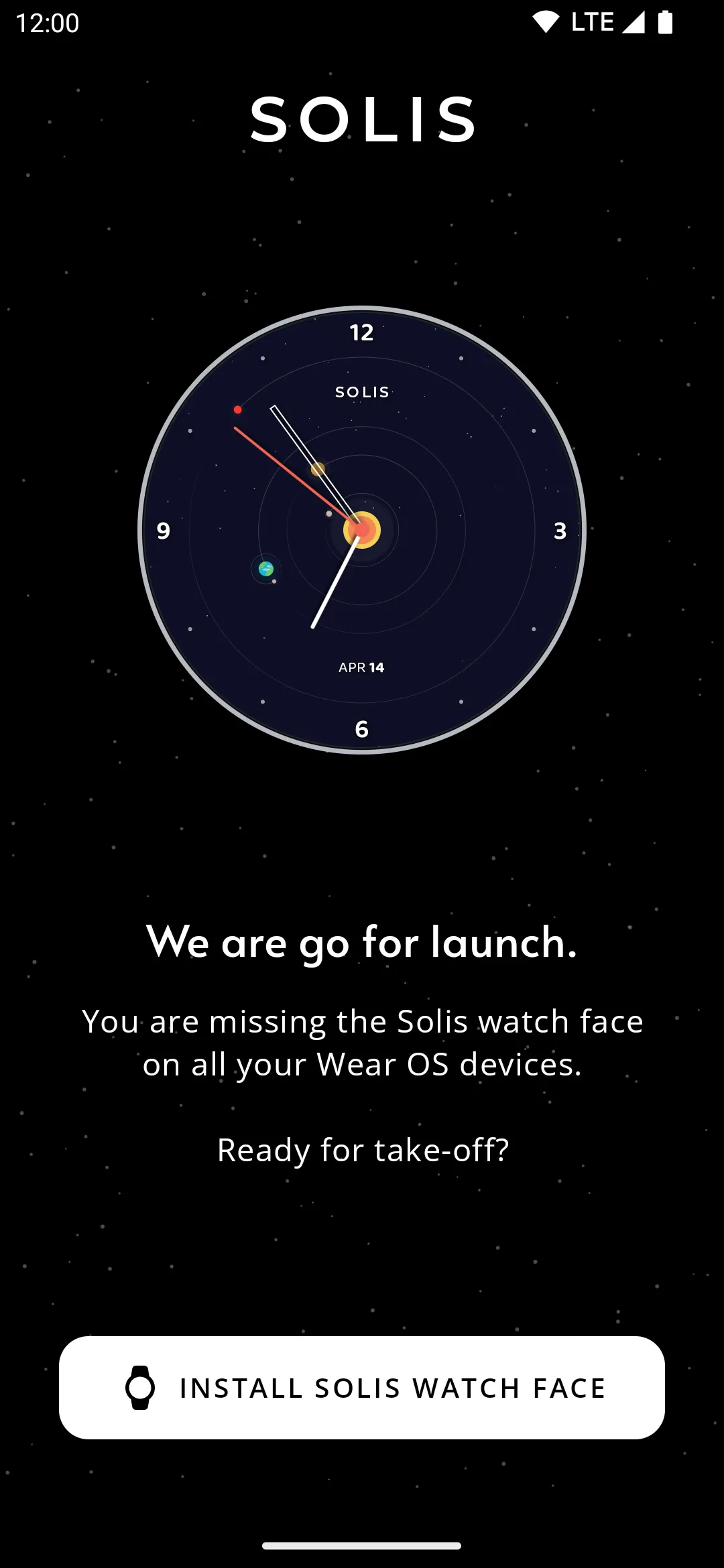 Solis Watch Face for Wear OS | Indus Appstore | Screenshot