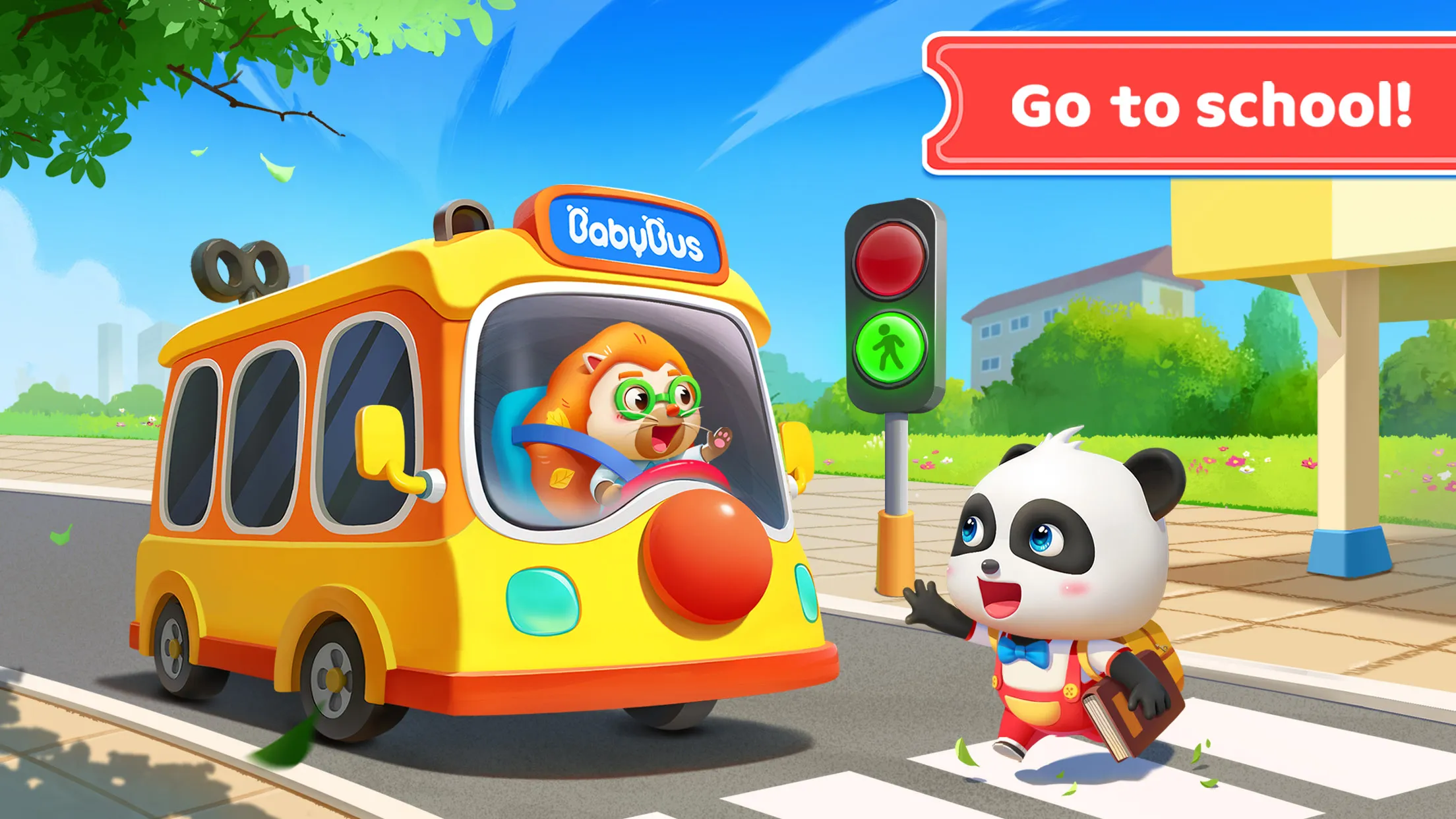 Baby Panda's School Bus | Indus Appstore | Screenshot