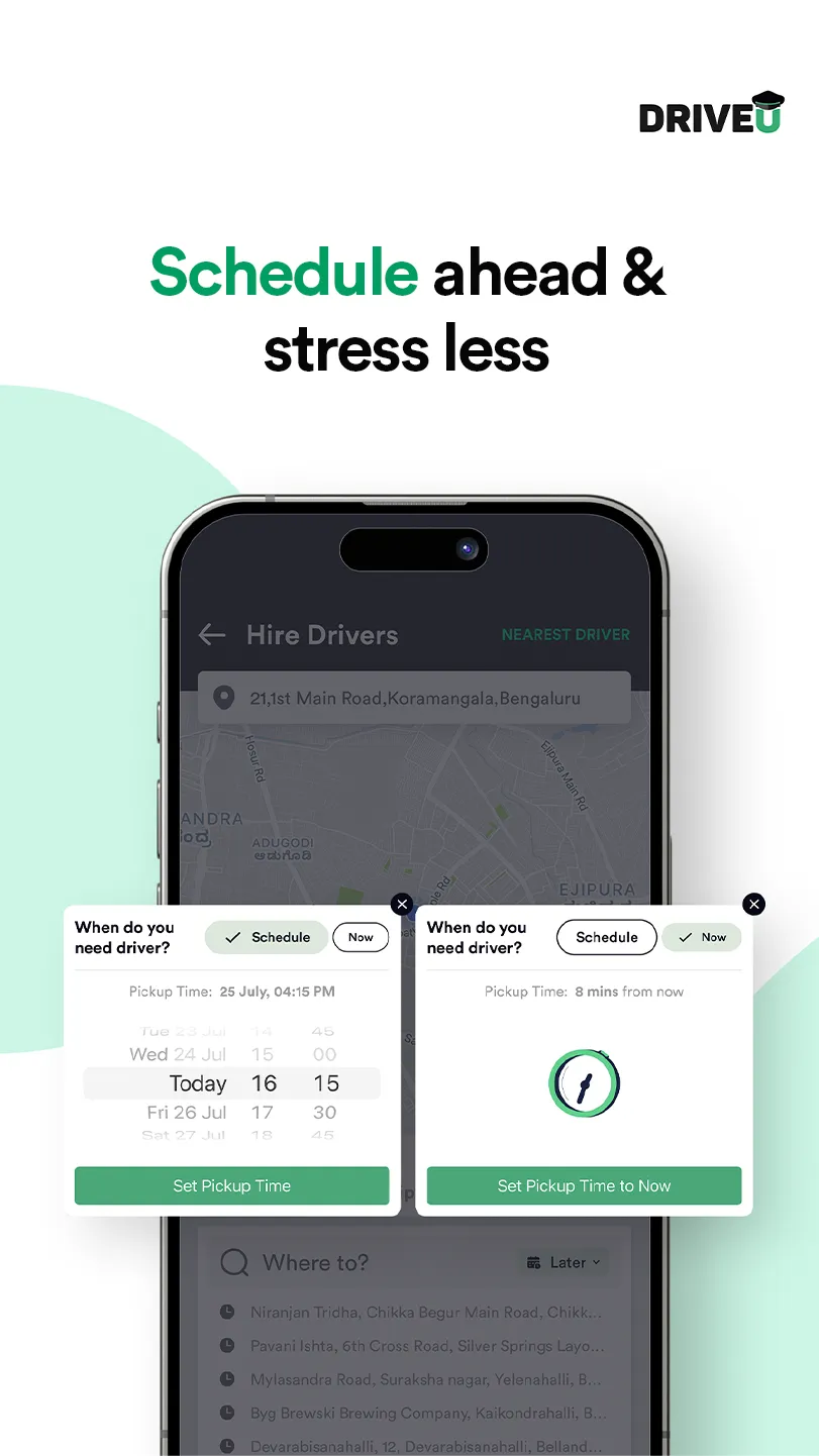 DriveU: Drivers & Car Services | Indus Appstore | Screenshot