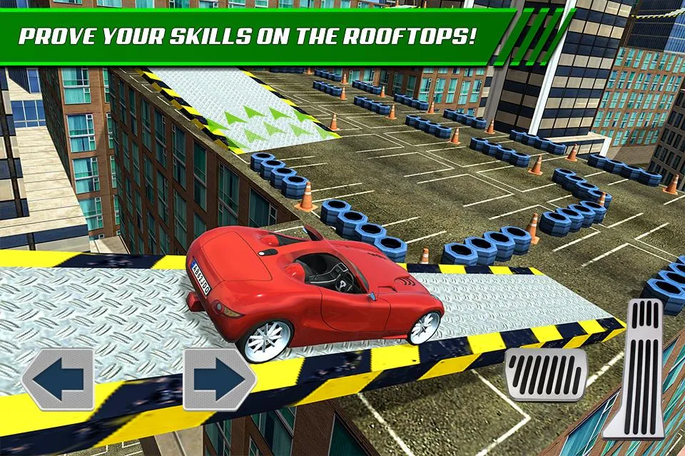 Roof Jumping Car Parking Games | Indus Appstore | Screenshot