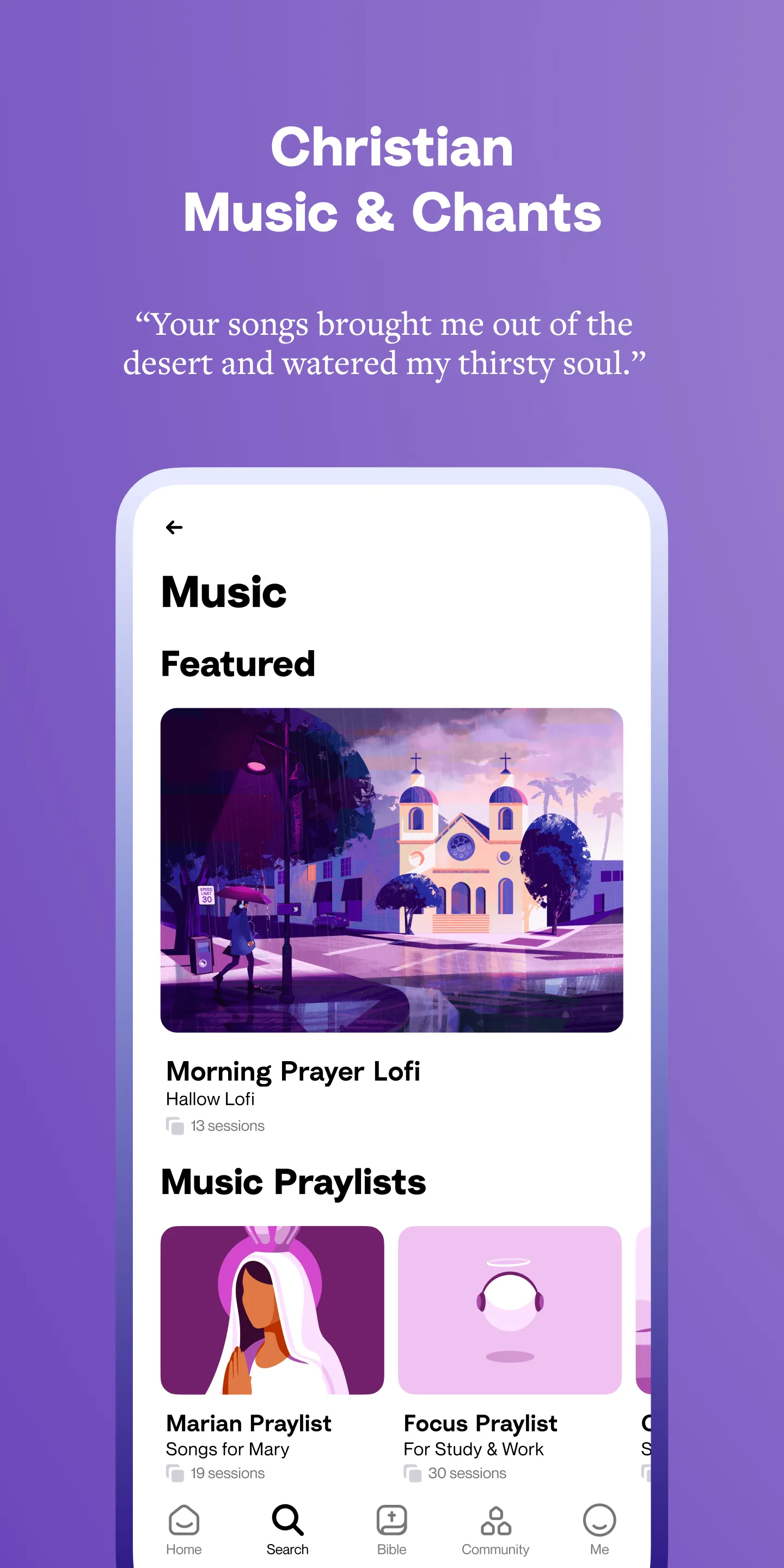 Hallow: Prayer & Meditation | Indus Appstore | Screenshot