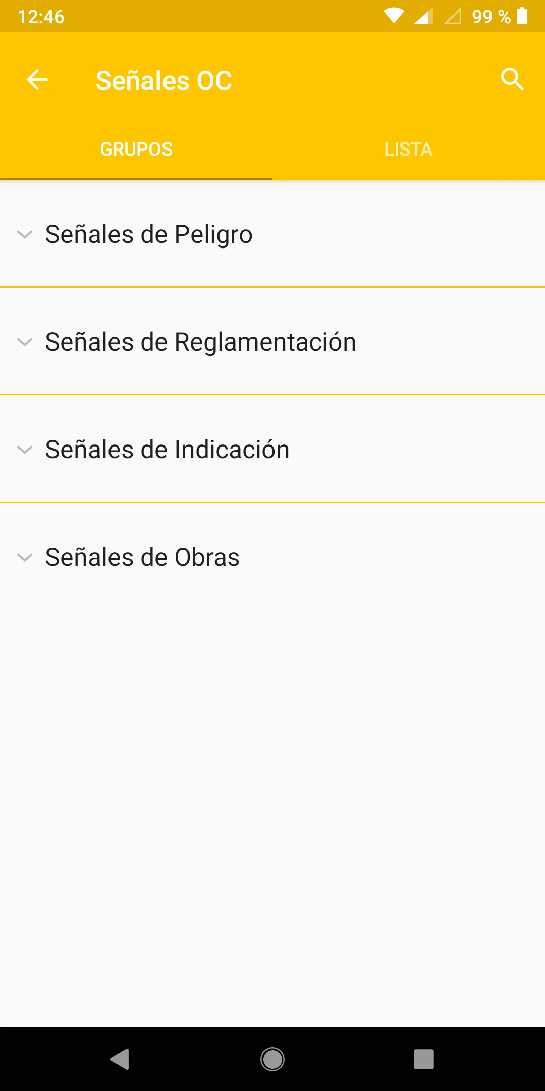 Señales de Tráfico España Test | Indus Appstore | Screenshot