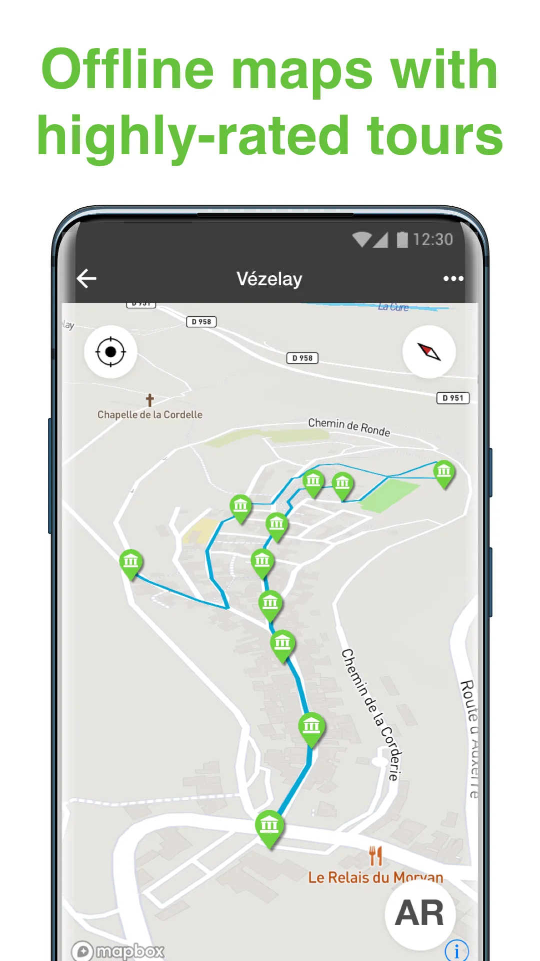 Vezelay Tour Guide:SmartGuide | Indus Appstore | Screenshot