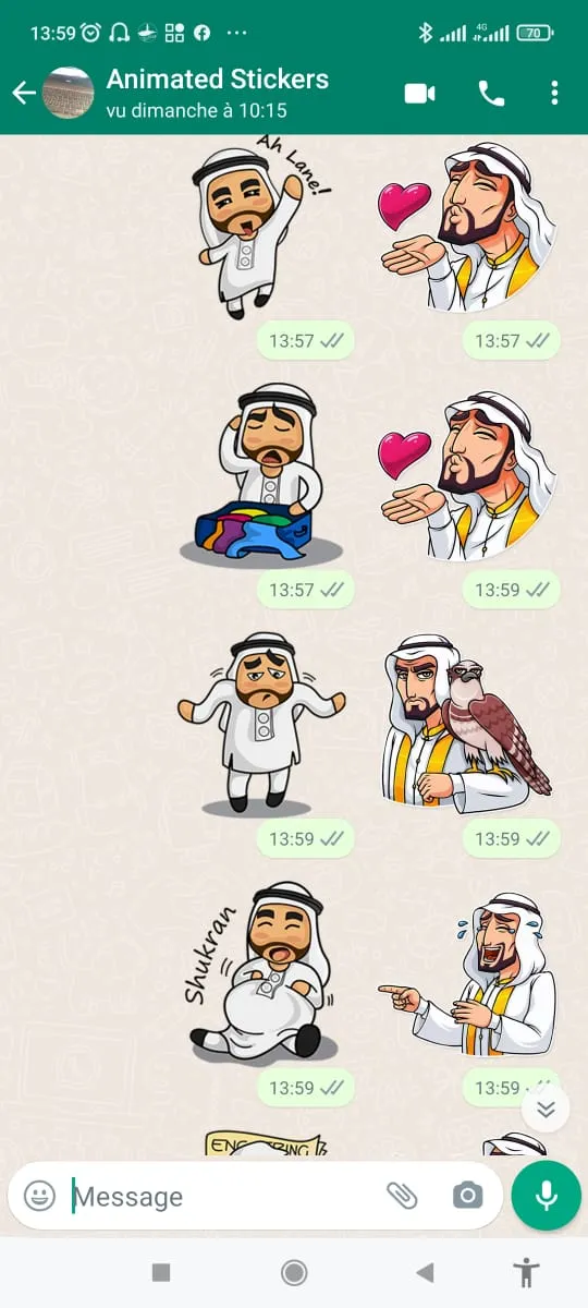 Animated Arabic Stickers | Indus Appstore | Screenshot