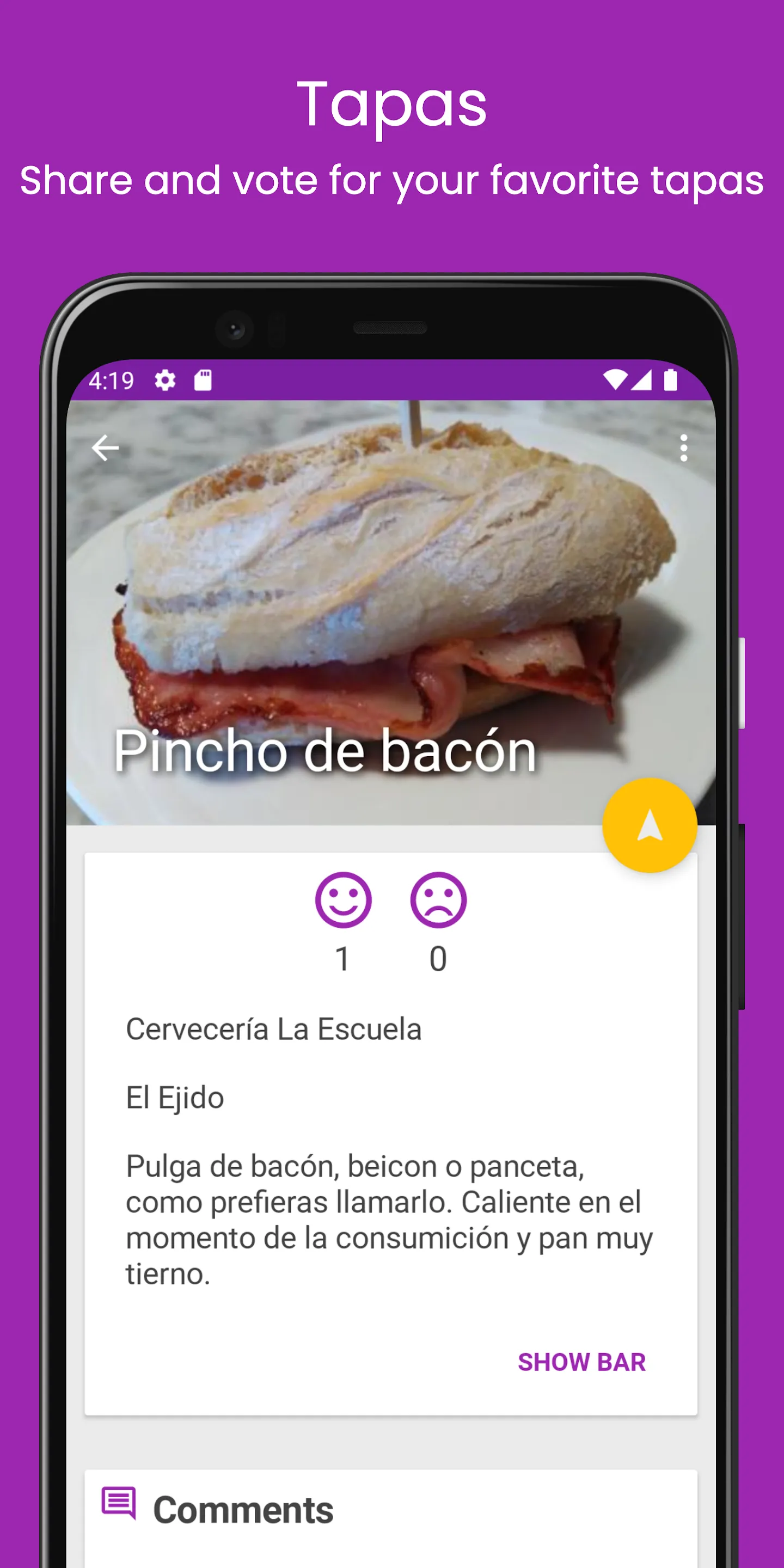 Tapas de Leon | Indus Appstore | Screenshot