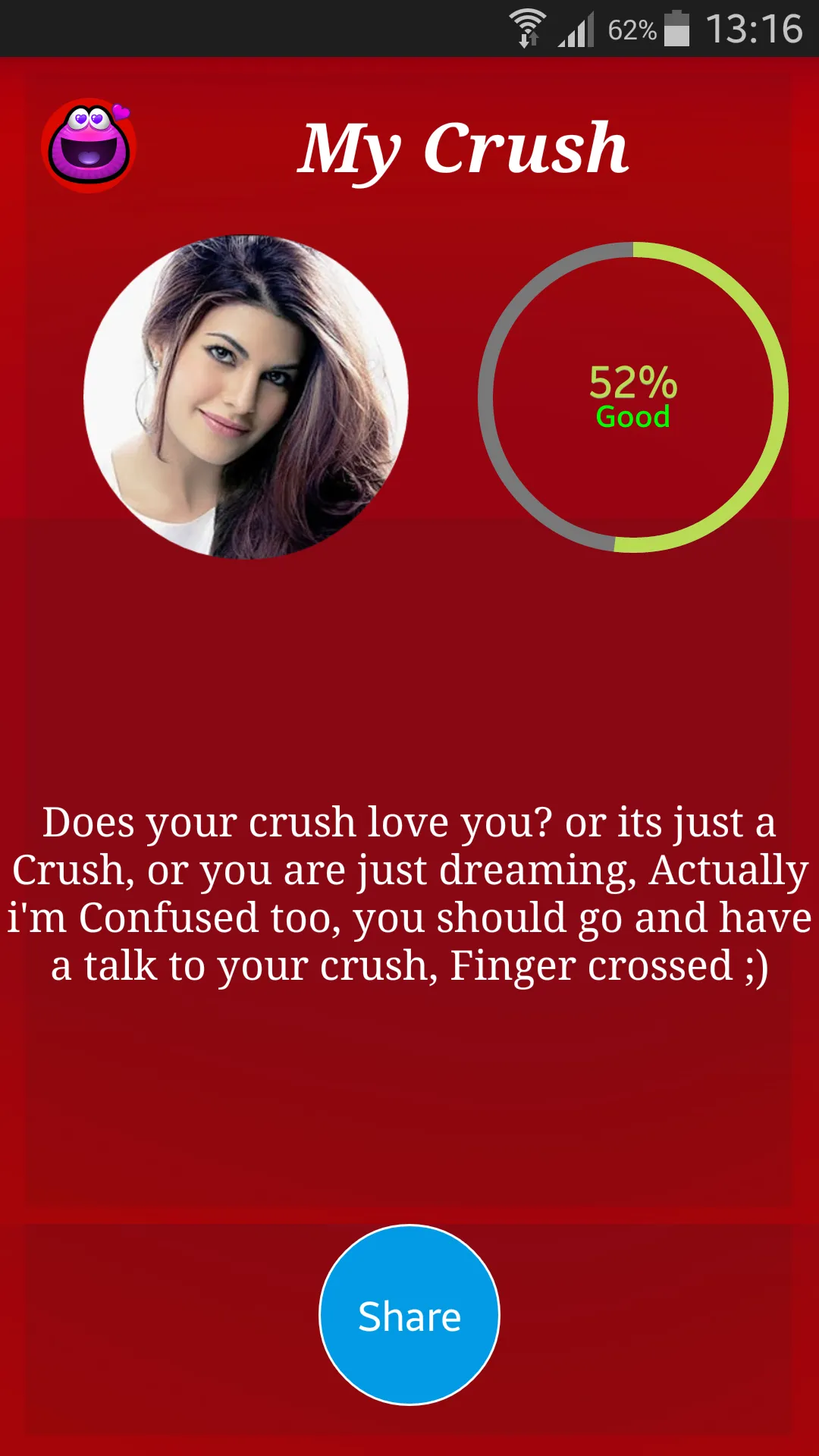 My Crush: Crush Detector Test | Indus Appstore | Screenshot