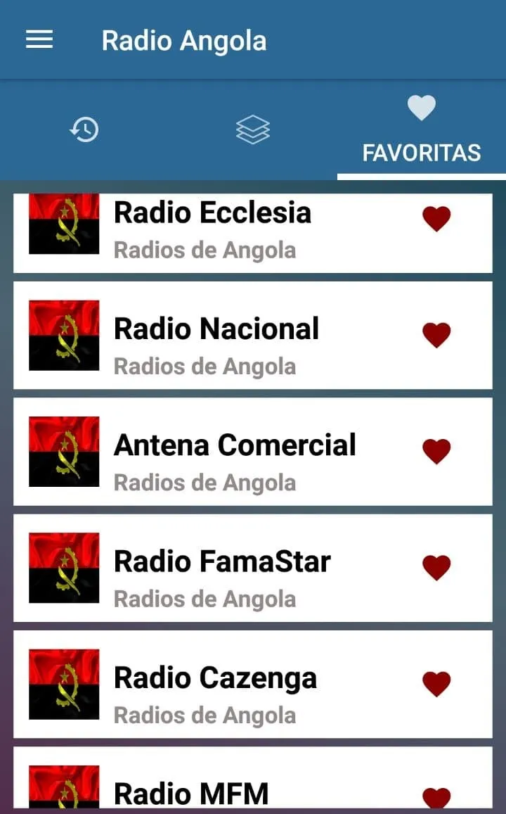 Radio Angola Stations Online | Indus Appstore | Screenshot