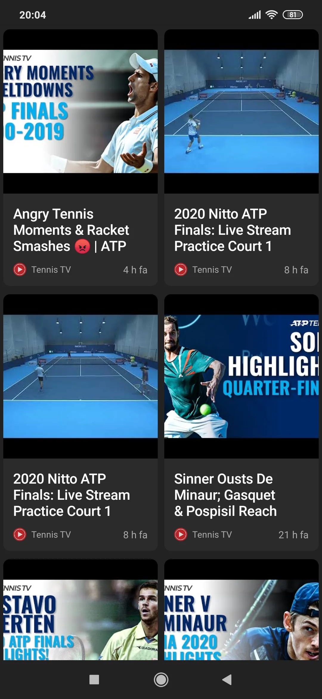 News - Tennis Italia | Indus Appstore | Screenshot