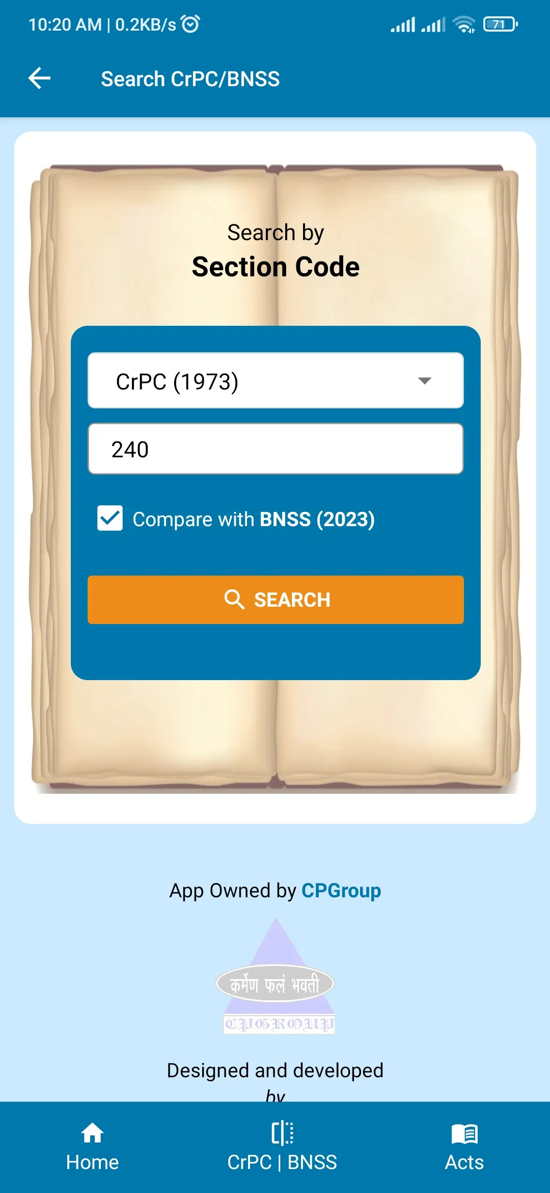 Bharatiya Nyaya Sanhita (BNS) | Indus Appstore | Screenshot