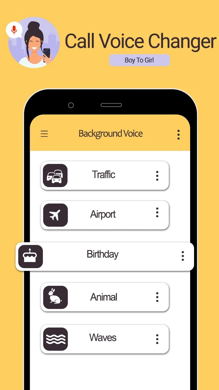 Call Voice Changer Boy to Girl | Indus Appstore | Screenshot