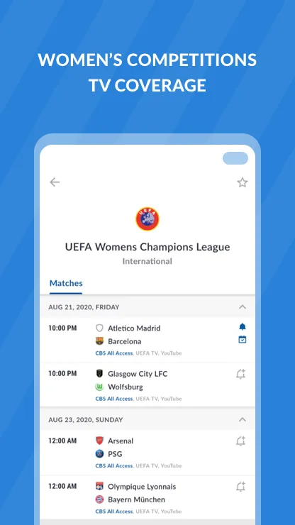 Live Soccer TV: Scores & Stats | Indus Appstore | Screenshot