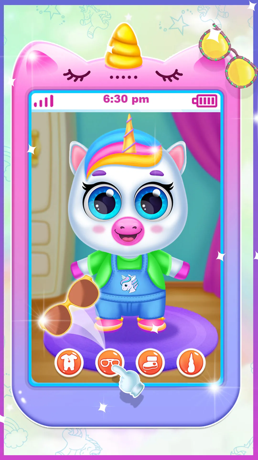 Unicorn baby phone for toddler | Indus Appstore | Screenshot