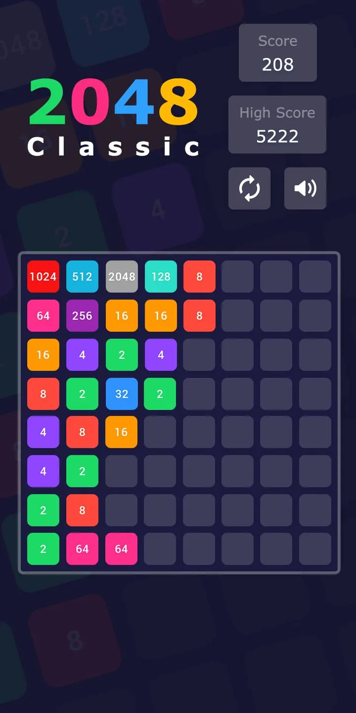 2048 Classic - Swipe and Merge | Indus Appstore | Screenshot