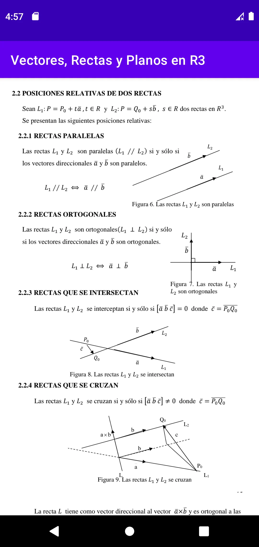 Vectores Rectas y Planos en R3 | Indus Appstore | Screenshot