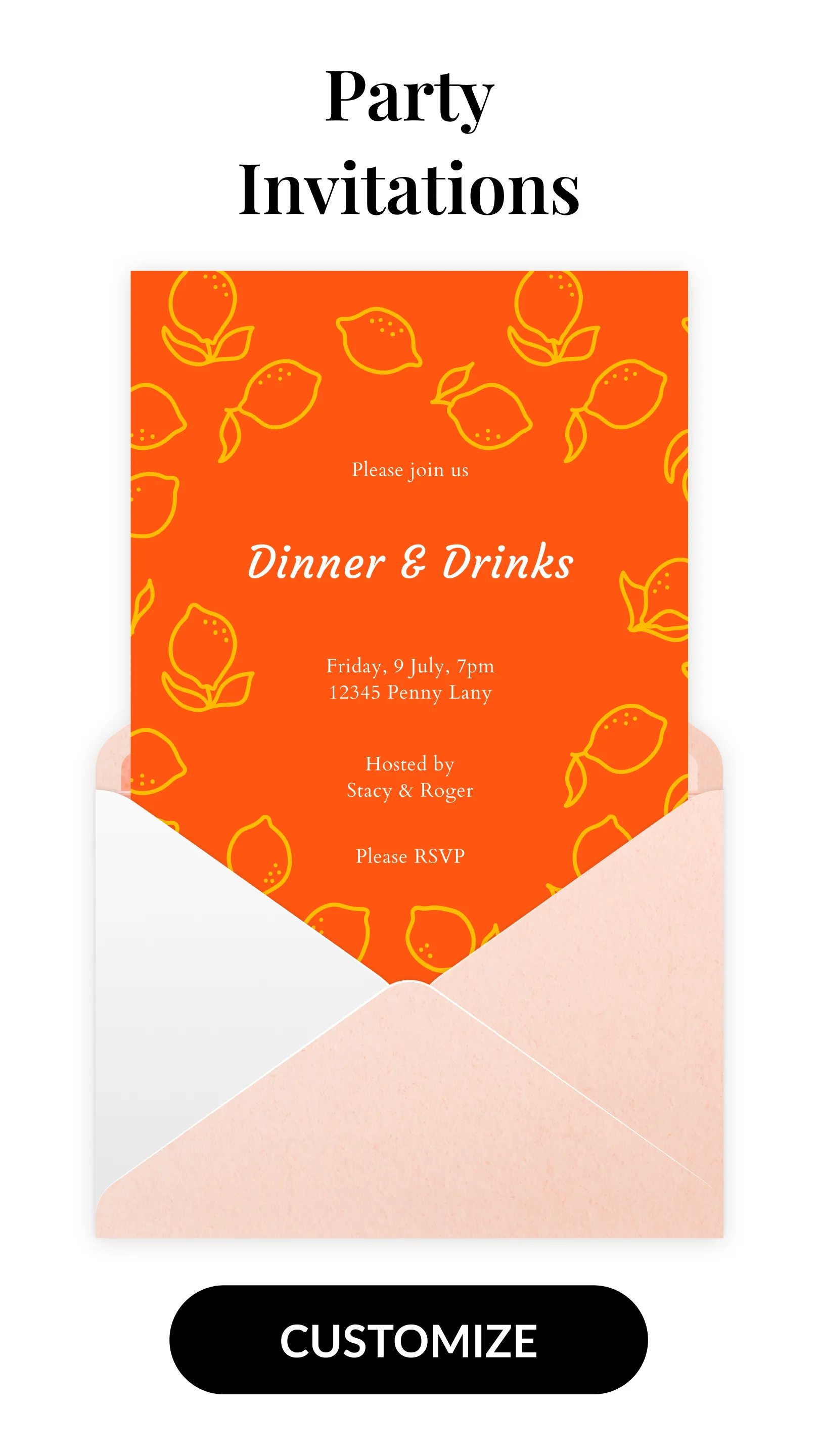 Invitation Maker eCard Design | Indus Appstore | Screenshot