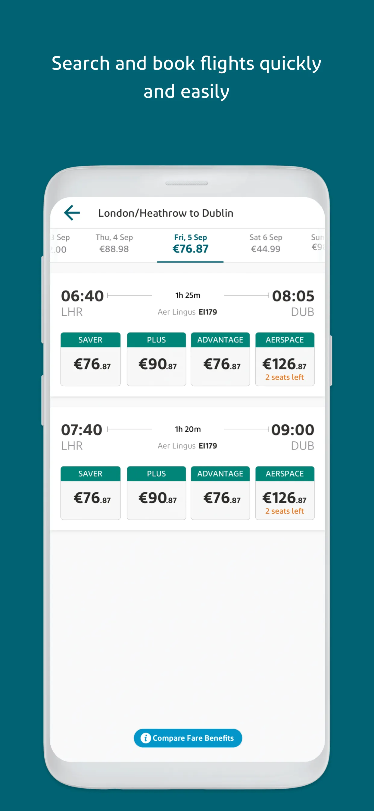 Aer Lingus App | Indus Appstore | Screenshot