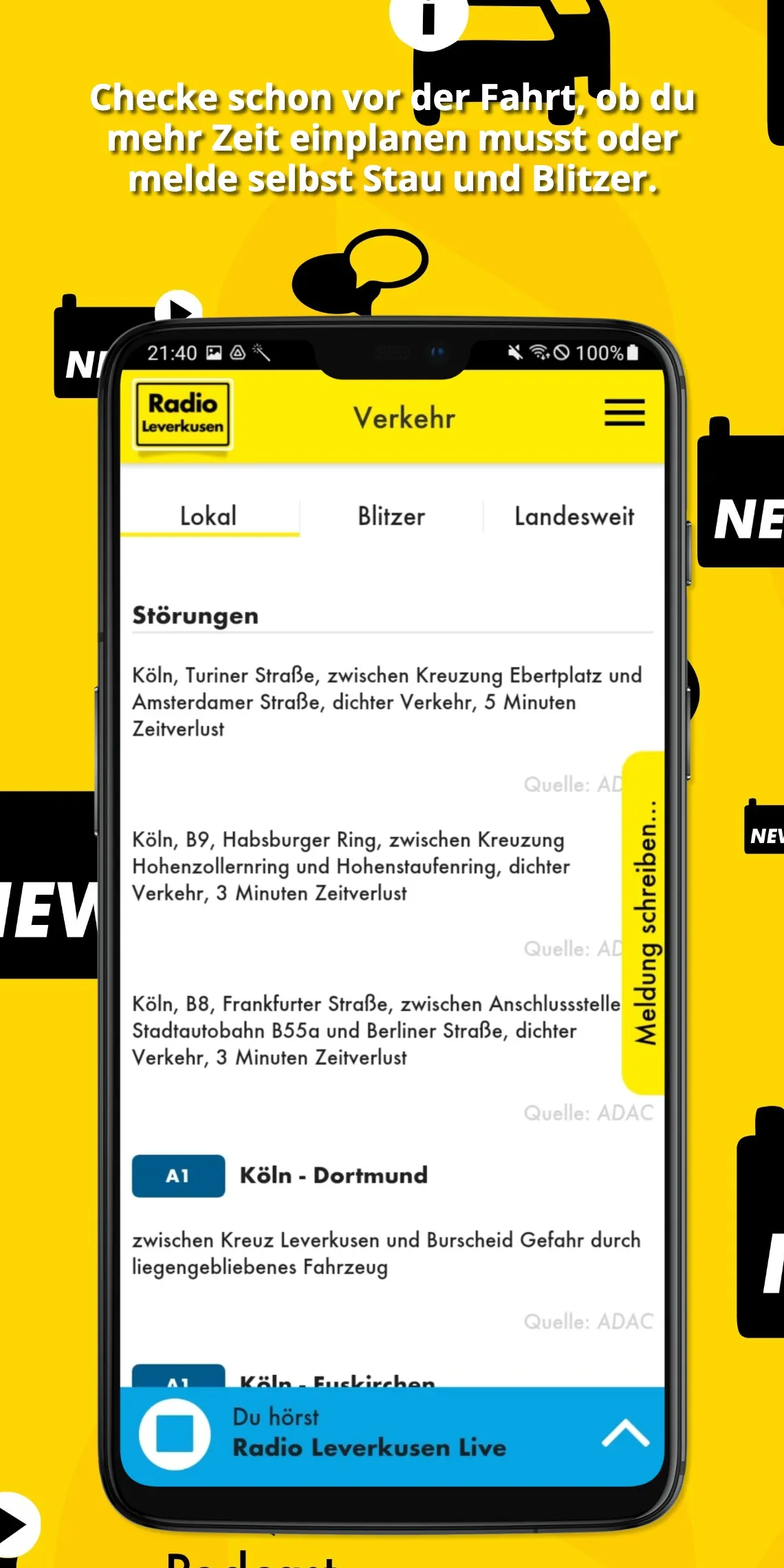 Radio Leverkusen | Indus Appstore | Screenshot