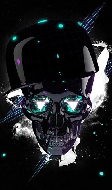 Flaming Skull Wallpapers | Indus Appstore | Screenshot