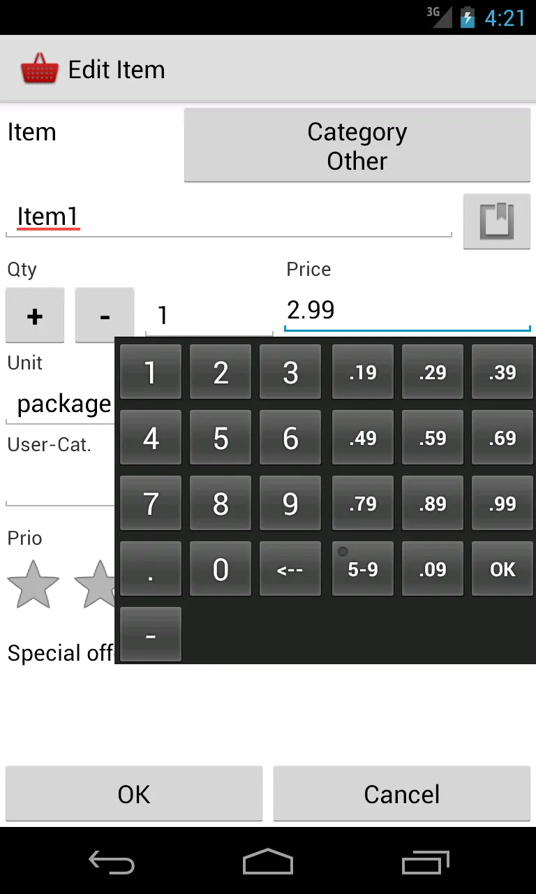 Shopping Basket IAP | Indus Appstore | Screenshot