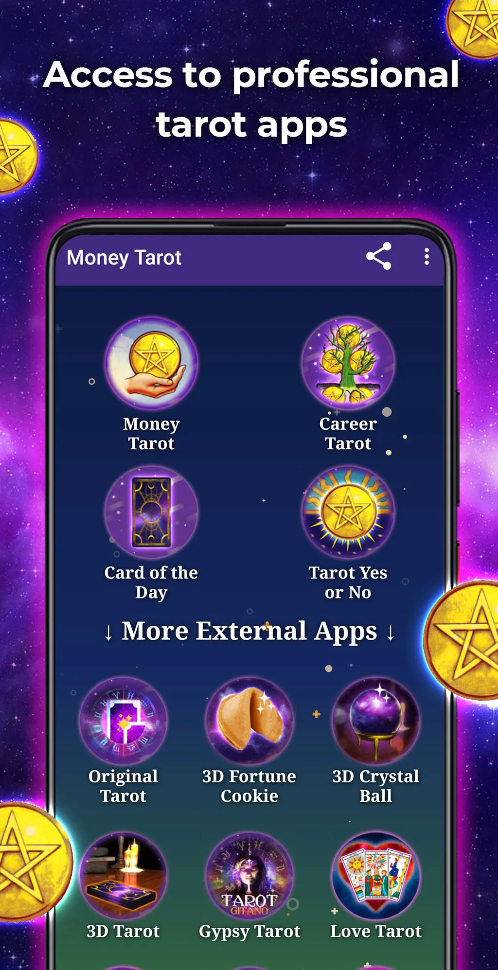 Money and Career Tarot | Indus Appstore | Screenshot