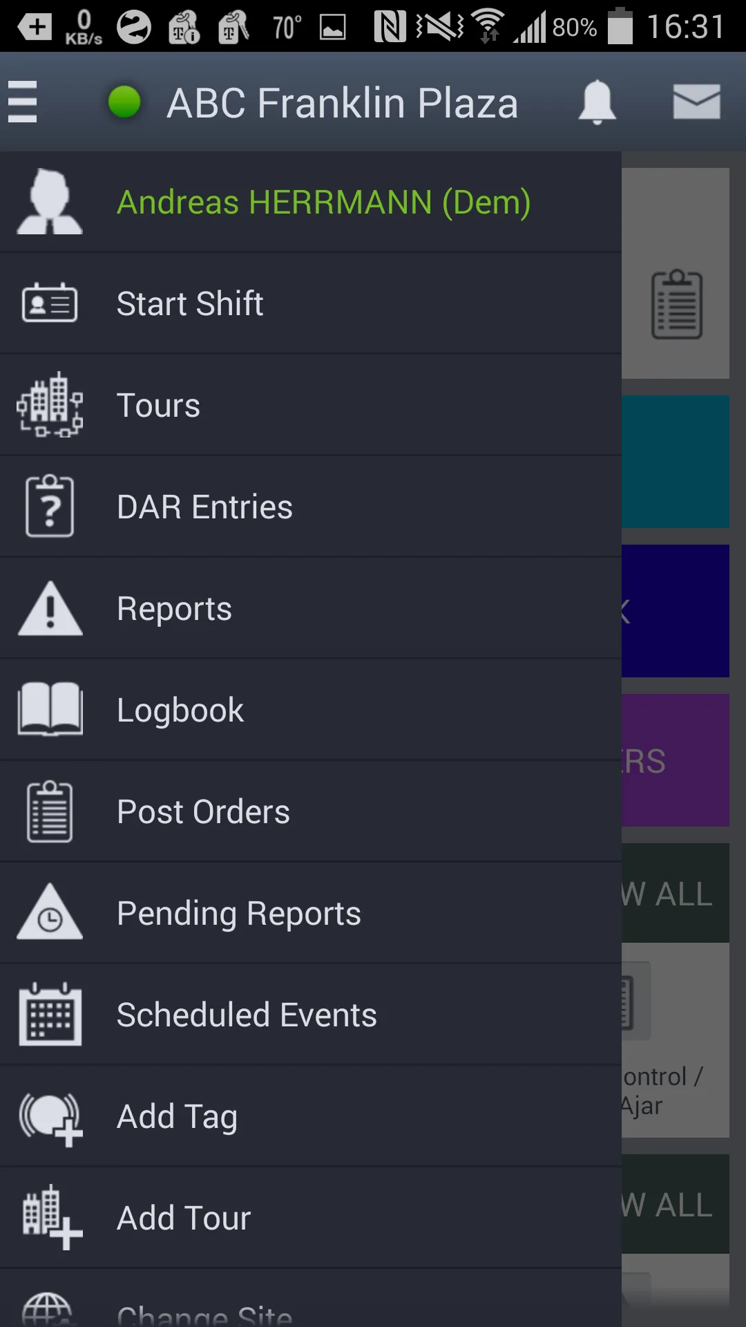 Trackforce GuardTek m-Post | Indus Appstore | Screenshot