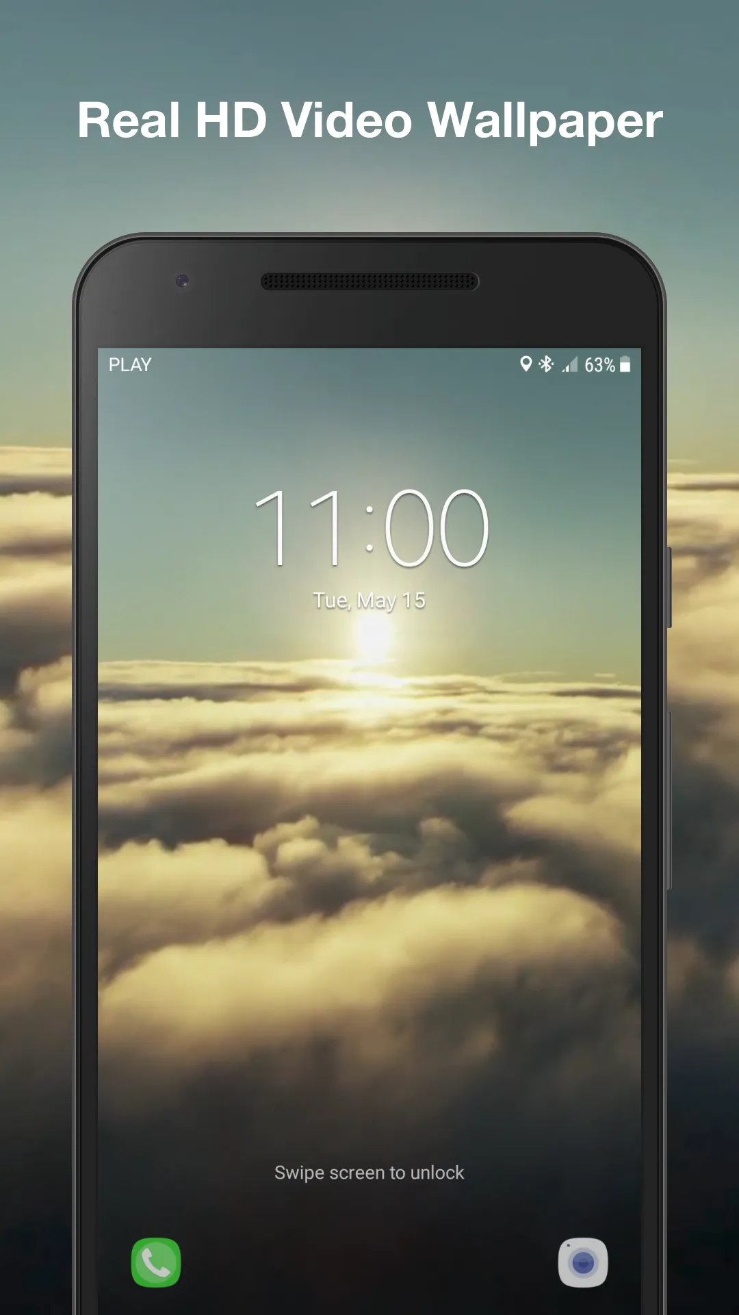 Blue Sky Live Wallpaper | Indus Appstore | Screenshot