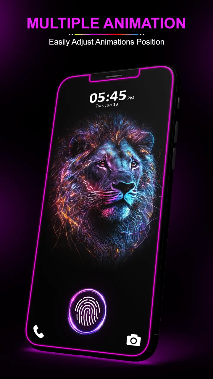 Fingerprint Animation Live HD | Indus Appstore | Screenshot