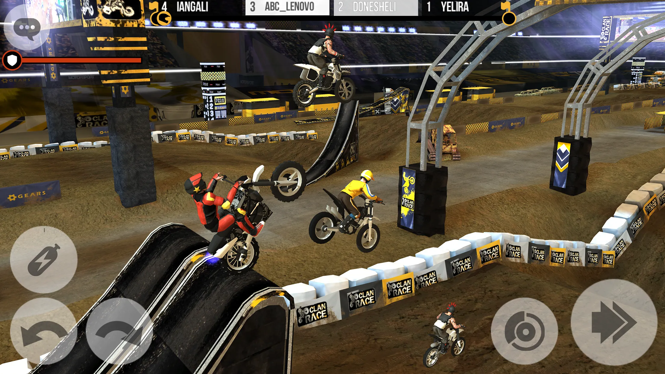 Clan Race: PVP Motocross races | Indus Appstore | Screenshot