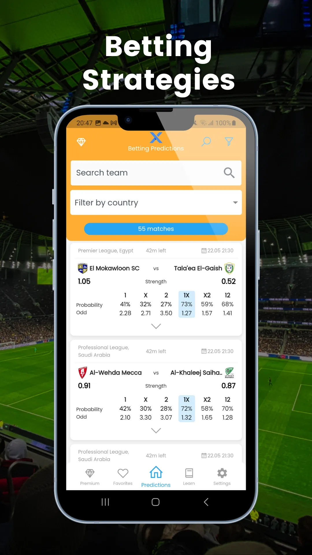 X Betting Predictions | Indus Appstore | Screenshot