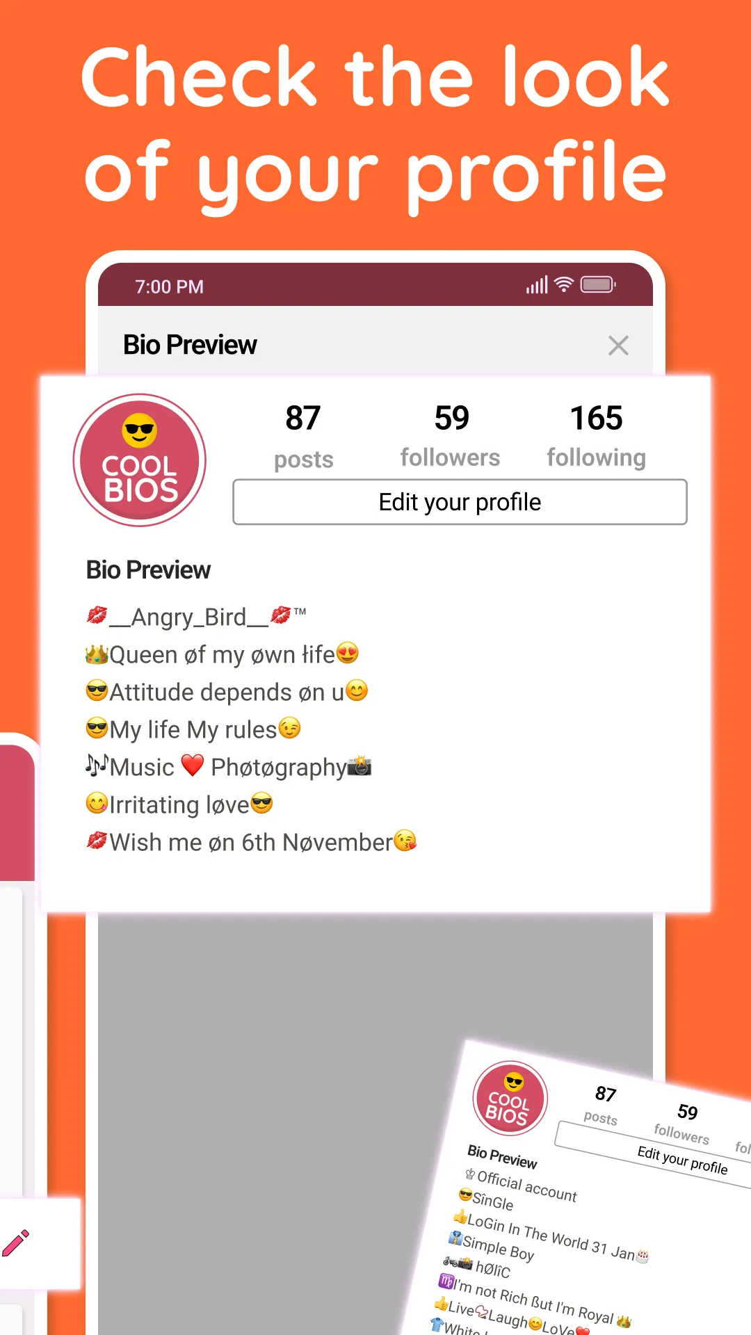 Cool Bio Quotes Ideas | Indus Appstore | Screenshot