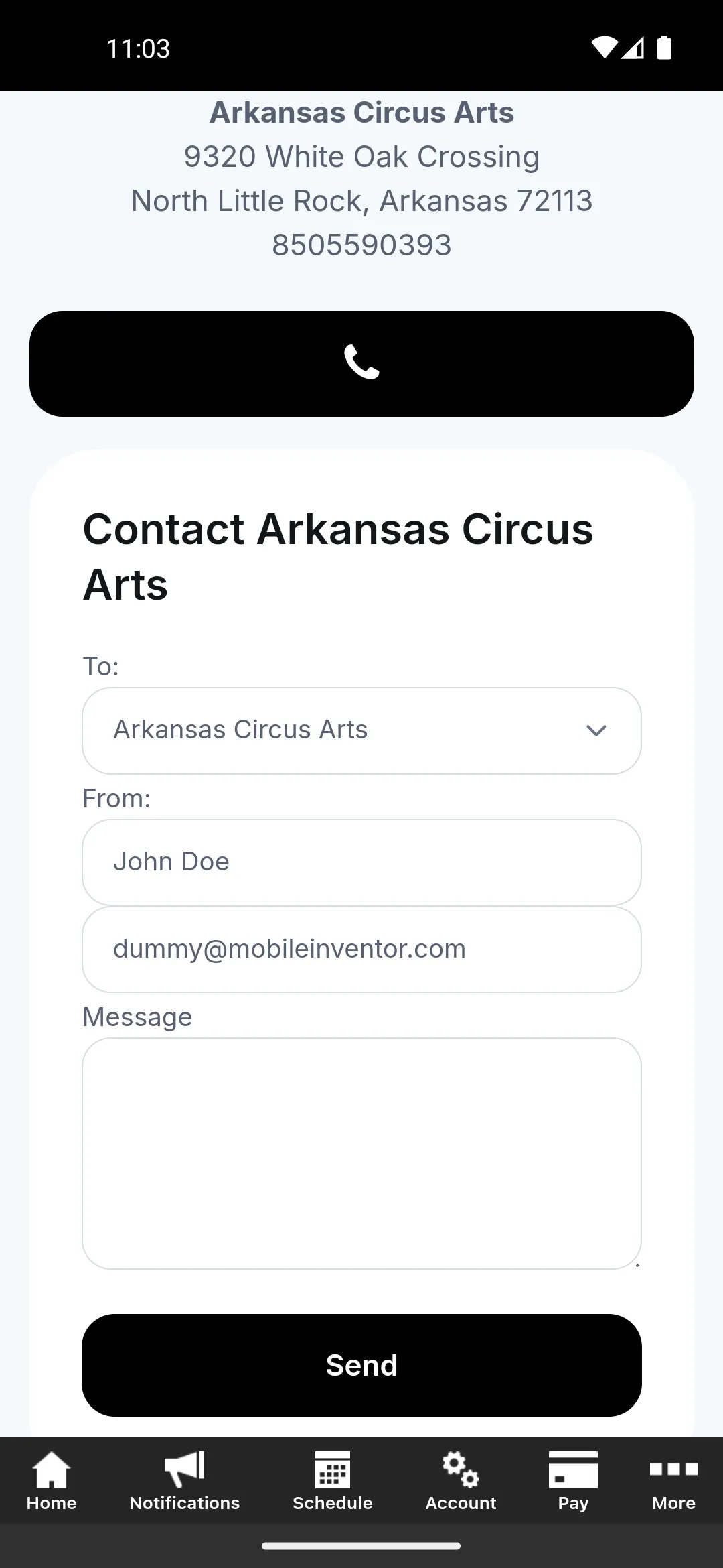 Arkansas Circus Arts | Indus Appstore | Screenshot