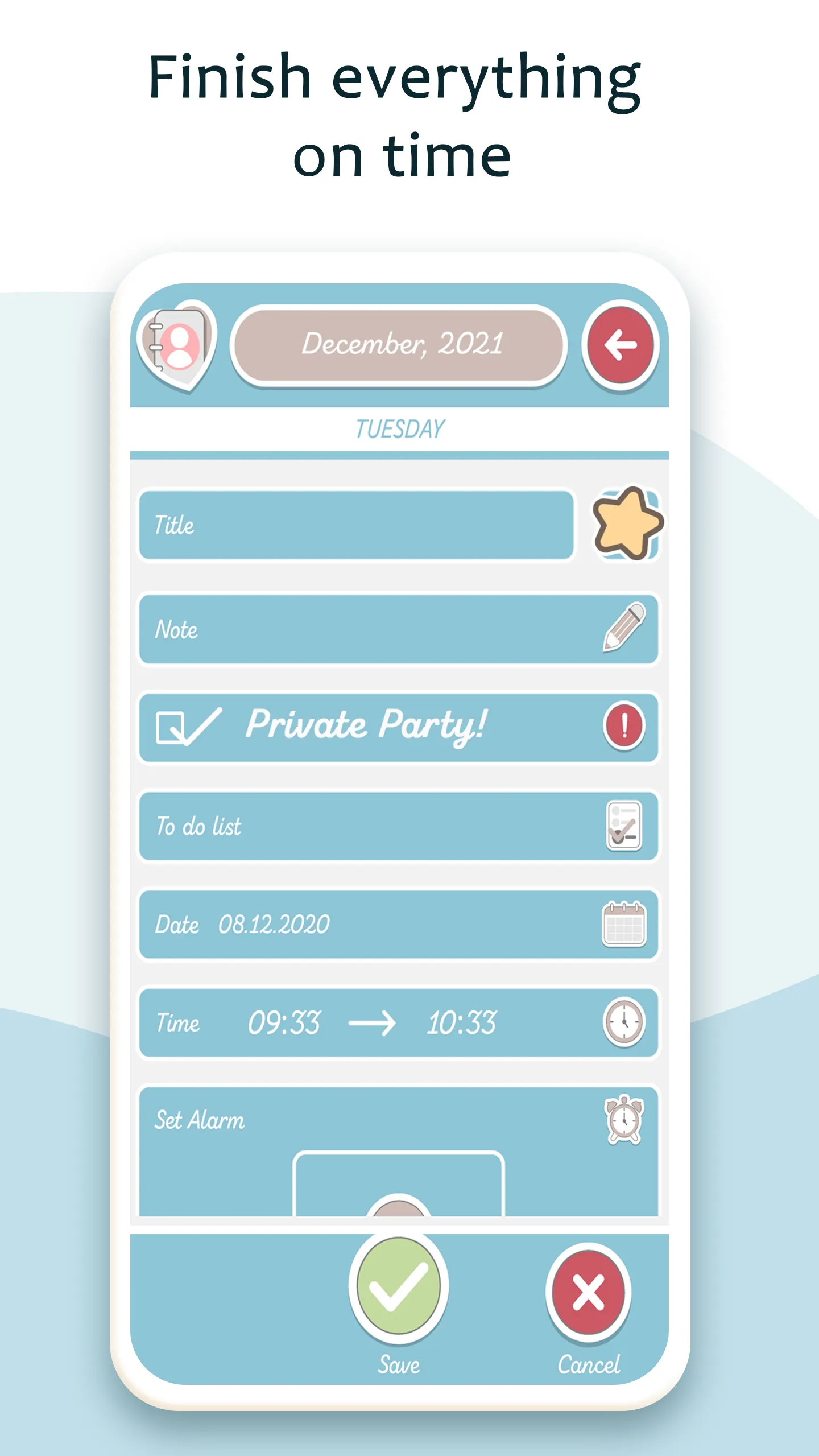 Rememberton: Cute Calendar | Indus Appstore | Screenshot