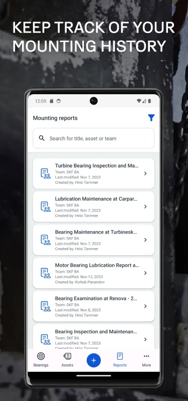 SKF Bearing Assist | Indus Appstore | Screenshot