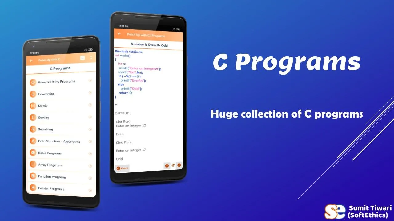 C Programming-Patch Up with C | Indus Appstore | Screenshot