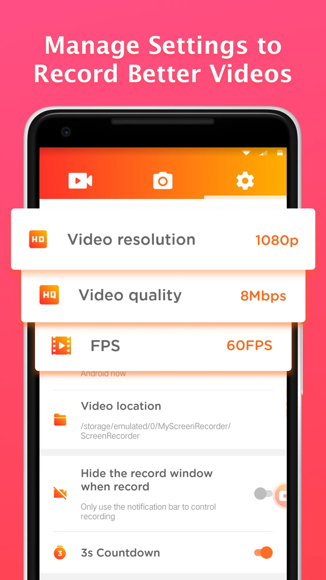 Screen Recorder-My VideoRecord | Indus Appstore | Screenshot