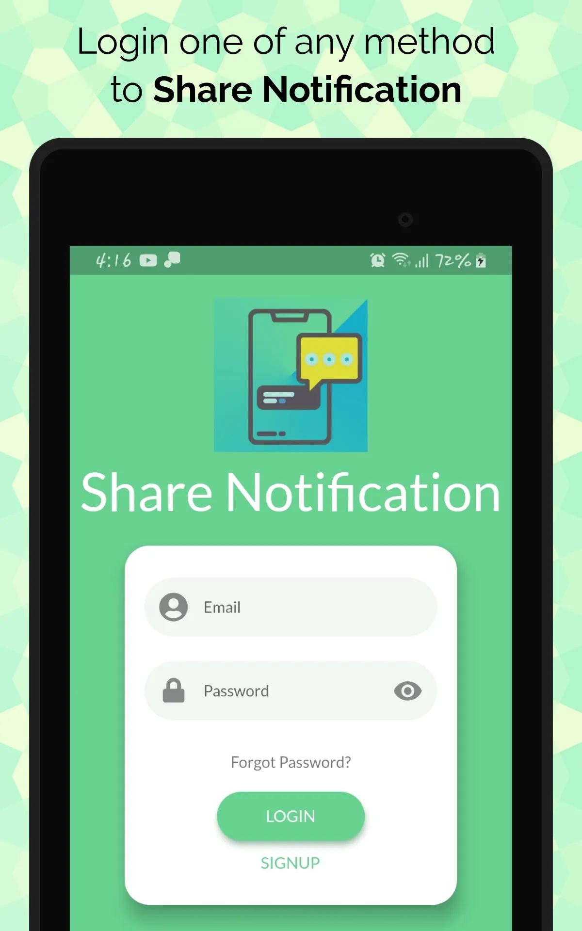 Share Notification | Indus Appstore | Screenshot