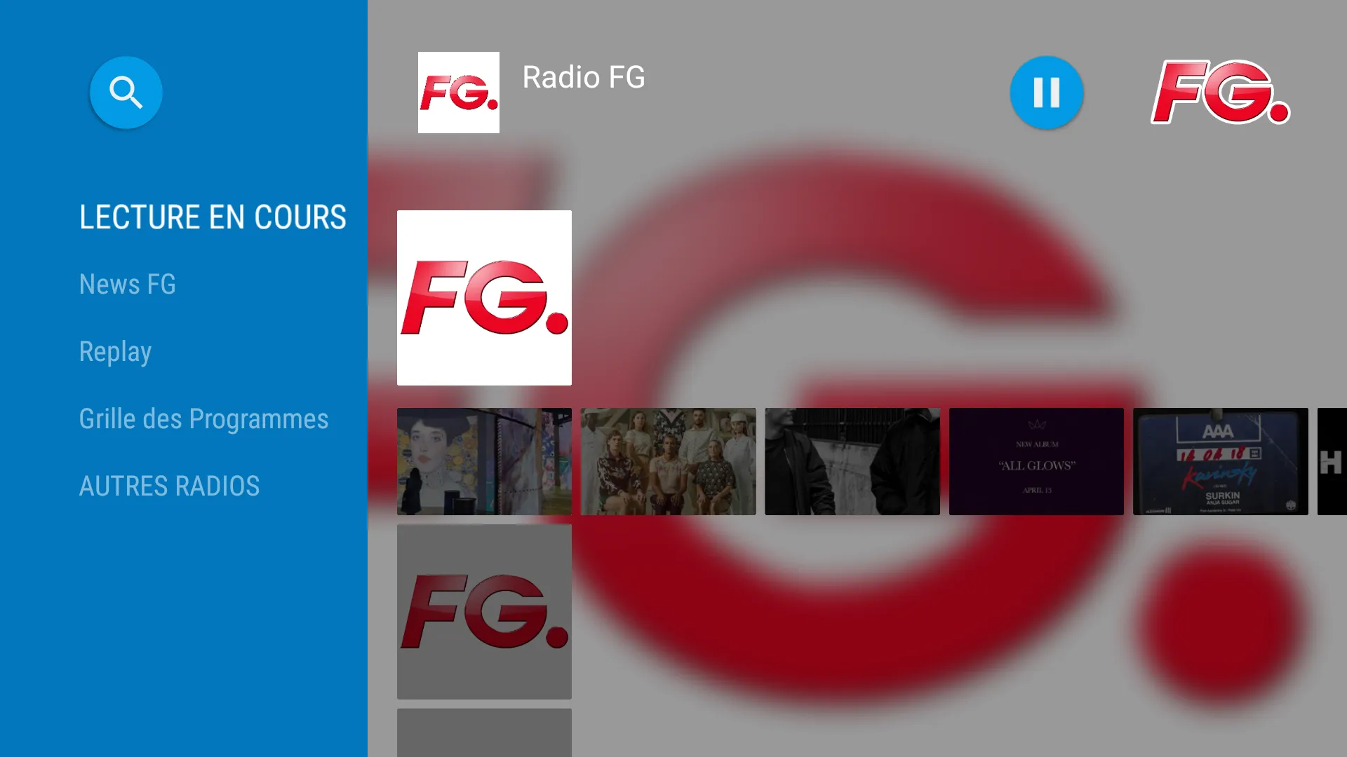 Radio FG | Indus Appstore | Screenshot