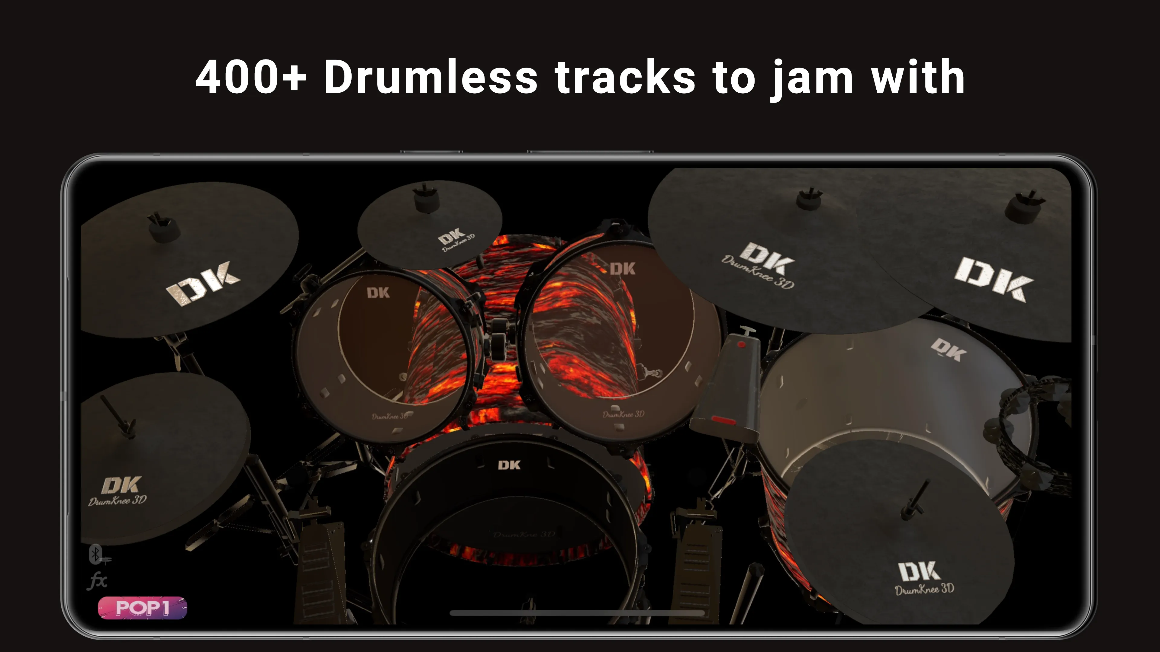 DrumKnee 3D Drums - Drum Set | Indus Appstore | Screenshot