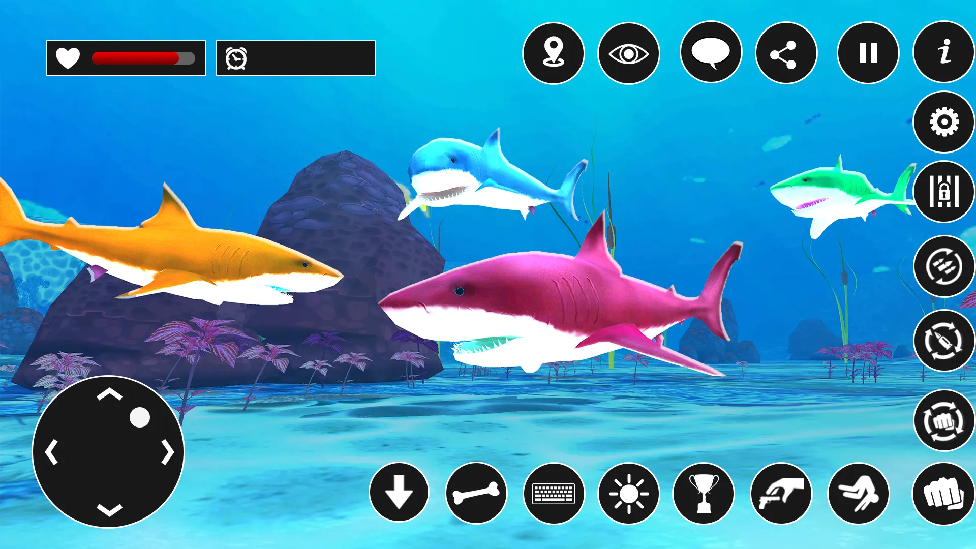 shark racing: sharks game | Indus Appstore | Screenshot