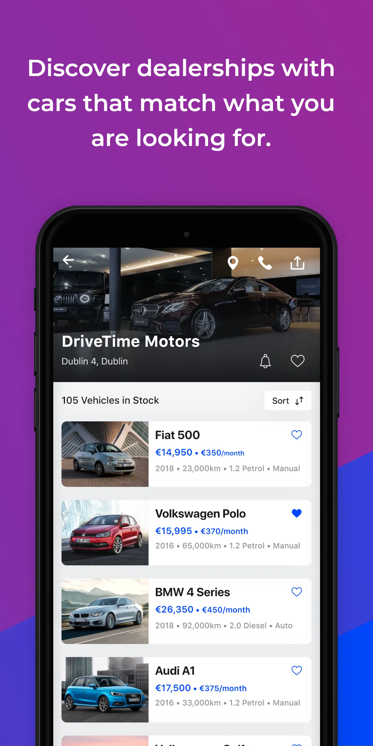 Sweep: Find Your Next Car Now | Indus Appstore | Screenshot