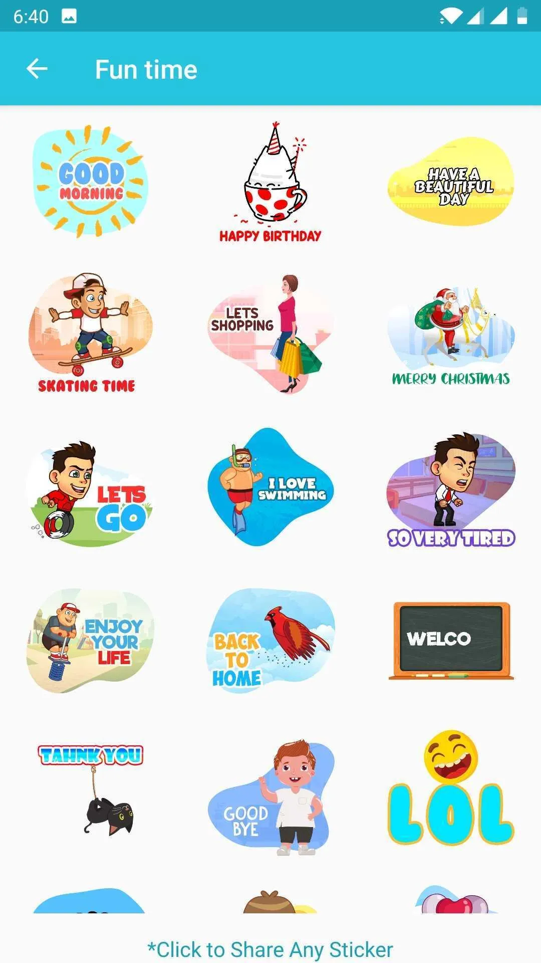 Animated Sticker For WhatsApp | Indus Appstore | Screenshot