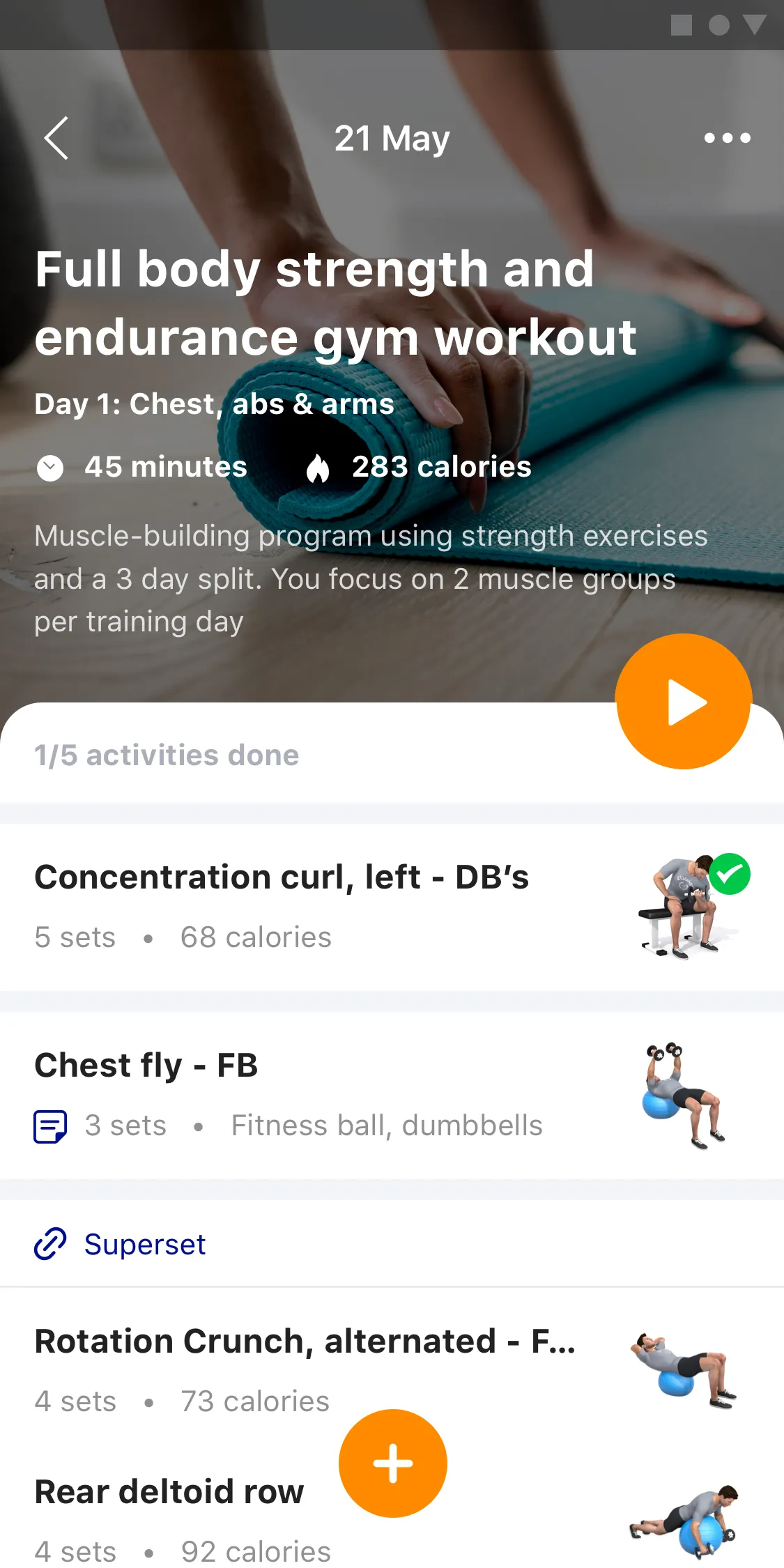 Muscle & Mind Fitness | Indus Appstore | Screenshot