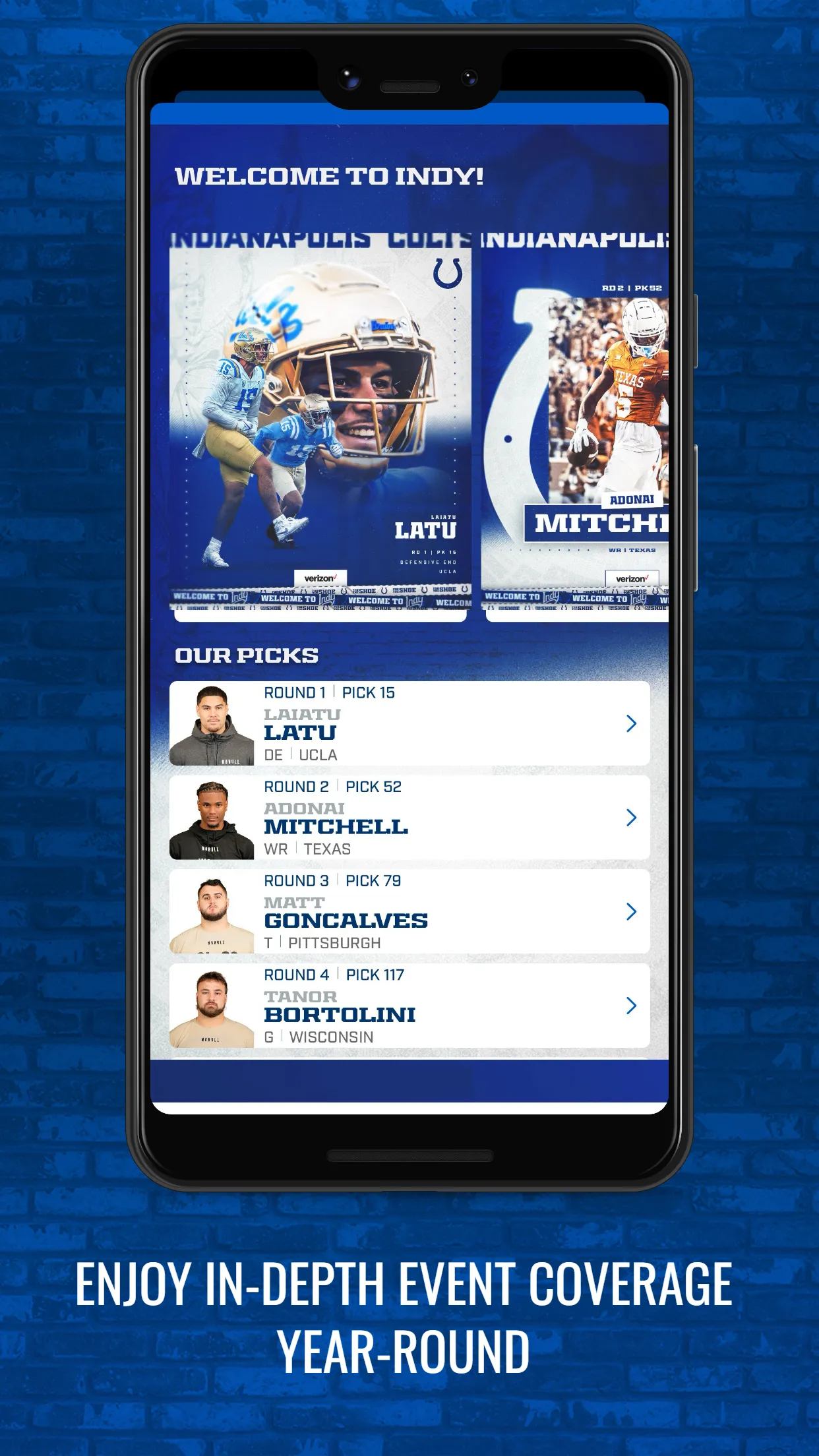 Indianapolis Colts Mobile | Indus Appstore | Screenshot