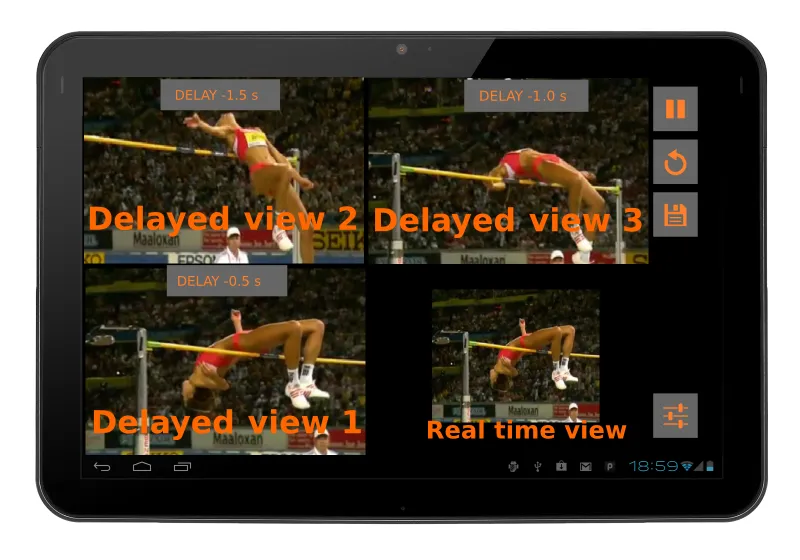 Video Coach - Delay Mirror | Indus Appstore | Screenshot