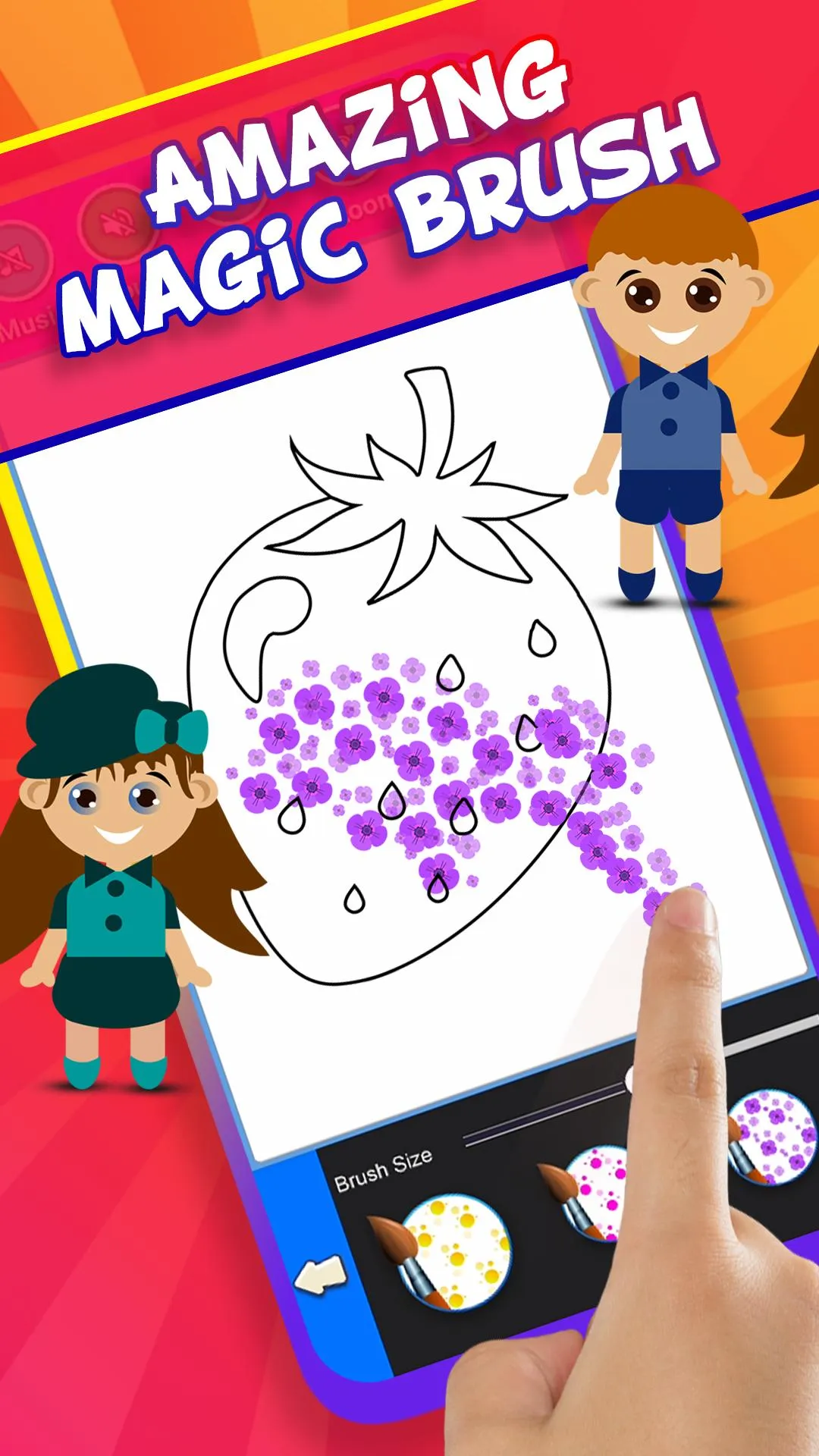 Fruits & Vegetable Coloring Bo | Indus Appstore | Screenshot