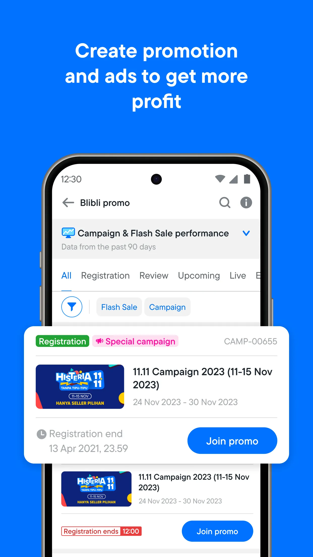 Blibli Seller Center | Indus Appstore | Screenshot