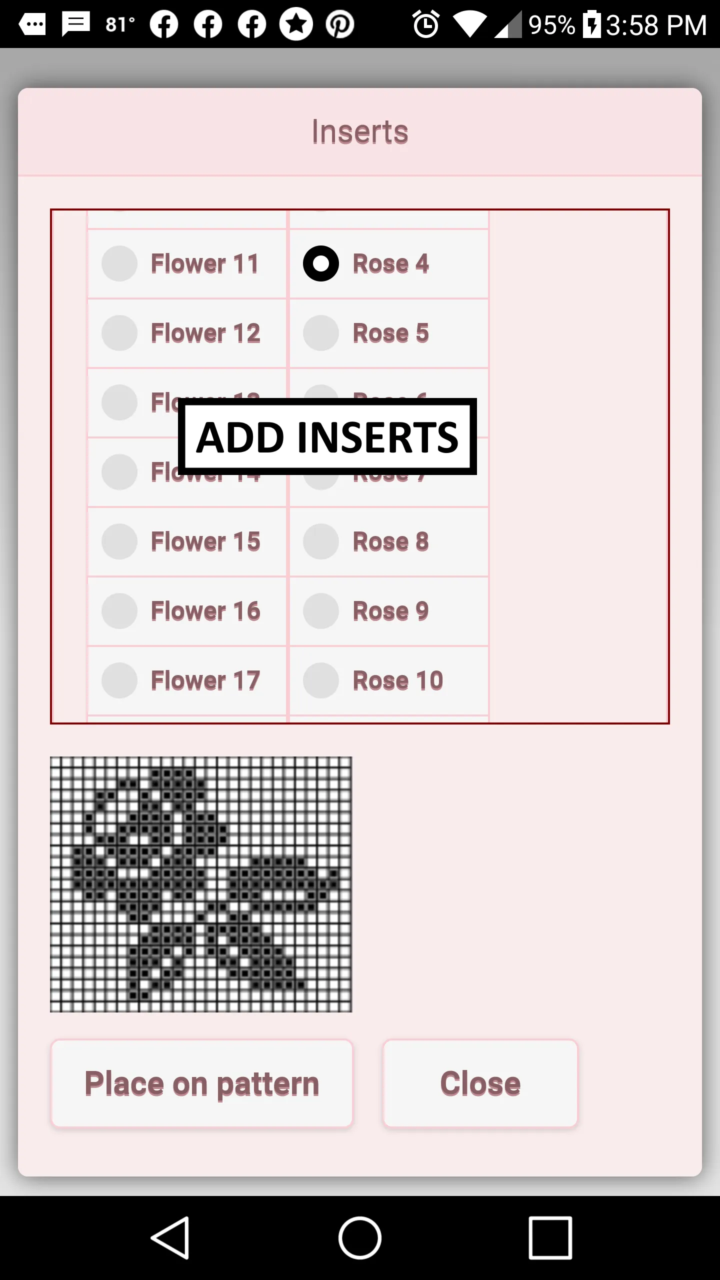 Filet Crochet Pattern Creator | Indus Appstore | Screenshot