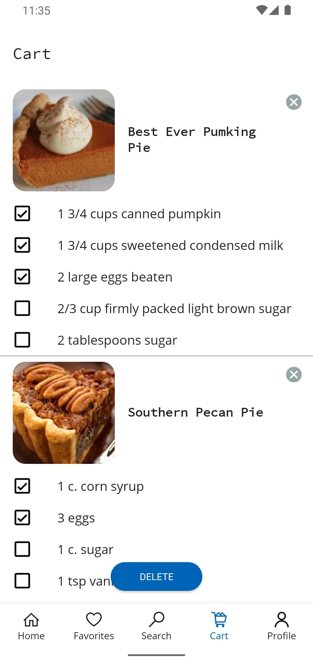 Pie Recipes | Indus Appstore | Screenshot